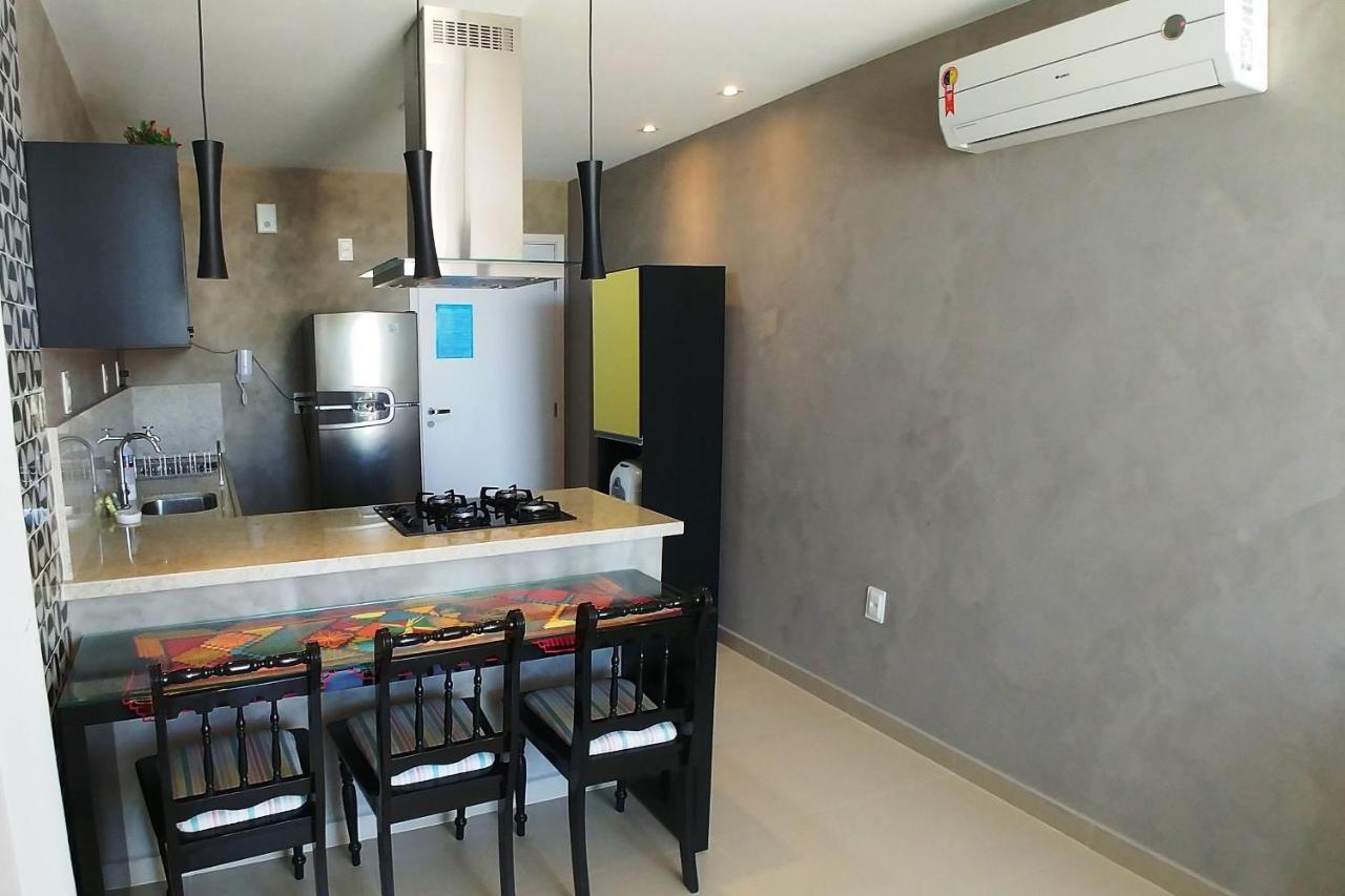 Apartamento Charmoso à Beira Mar Barra de São Miguel Extérieur photo