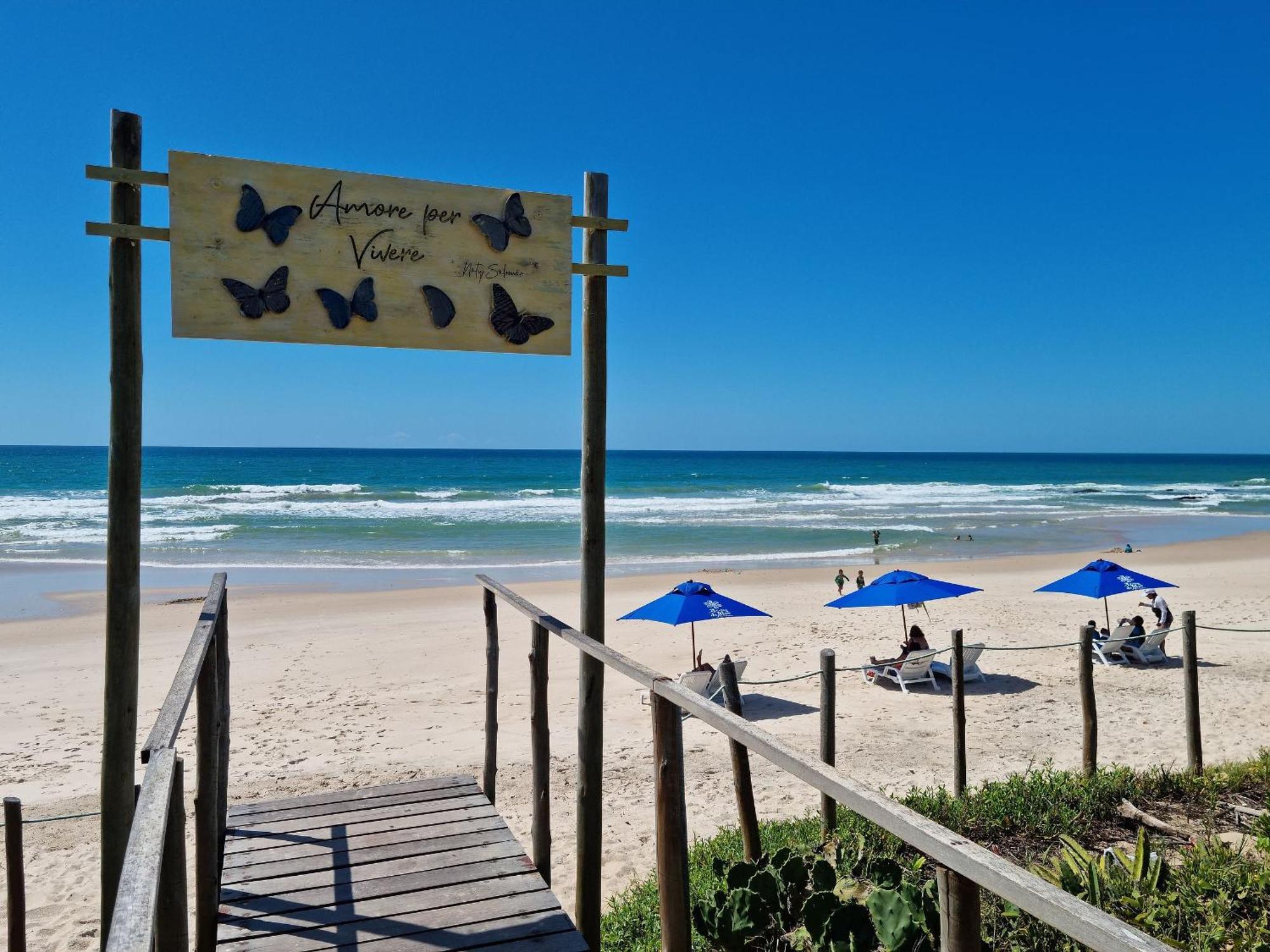 Apartamento Charmoso à Beira Mar Barra de São Miguel Extérieur photo